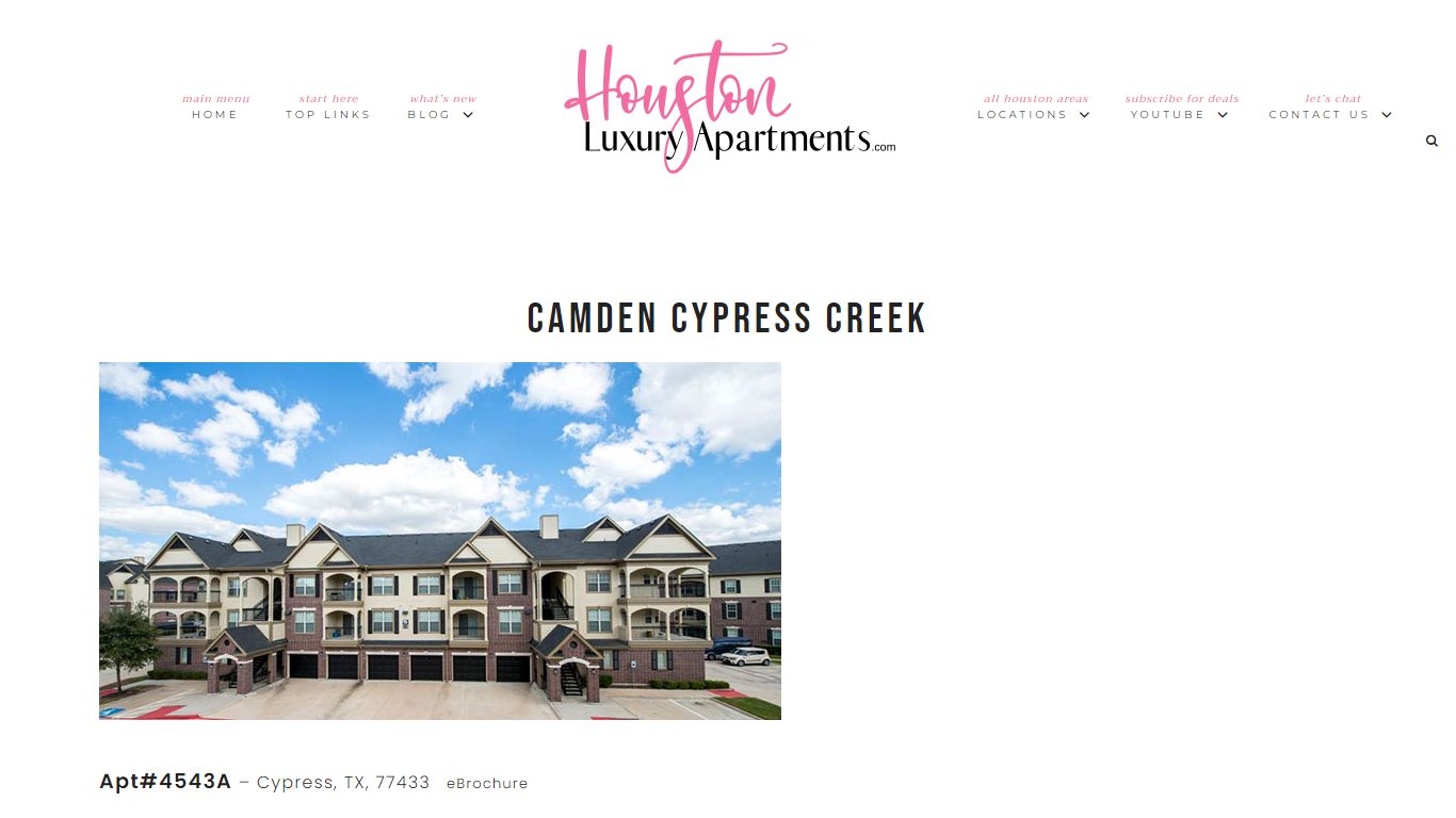 Camden Cypress Creek | Houston Luxury Apartments by MK